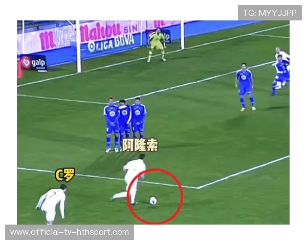 C罗任意球击中横梁，胜利运气差一点，c罗逆天任意球